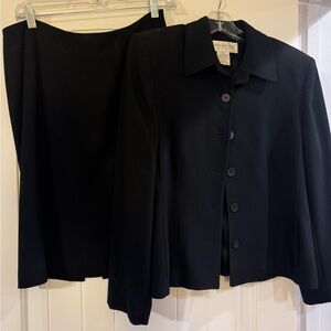 Jones New York Black Skirt Set